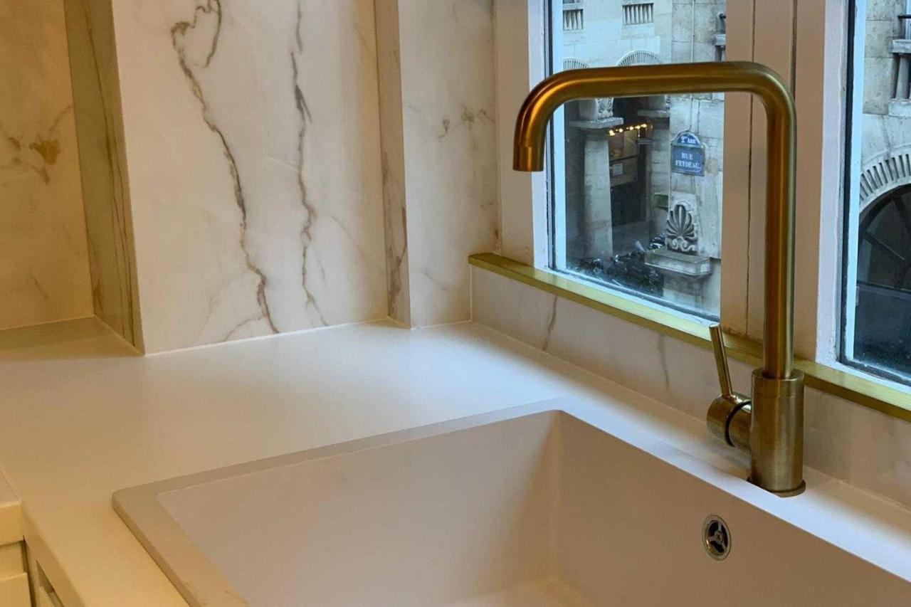 Sumptuous Apartment - 1Br-6P - Bourse Paris Luaran gambar